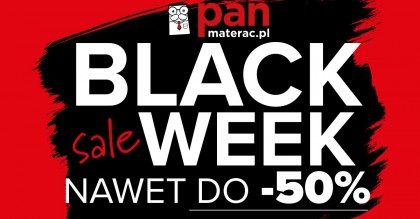 Black Weekend w salonie Pan Materac w Katowicach