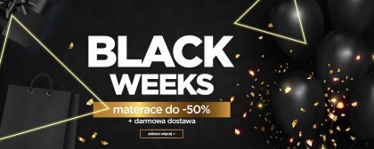 Materace Black Friday 2022 - promocje na Black Week w salonie Pan Materac w Katowicach